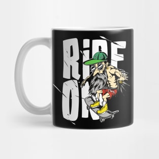 Big Daddy on Skateboard | Big Daddy's Swag Series Mug